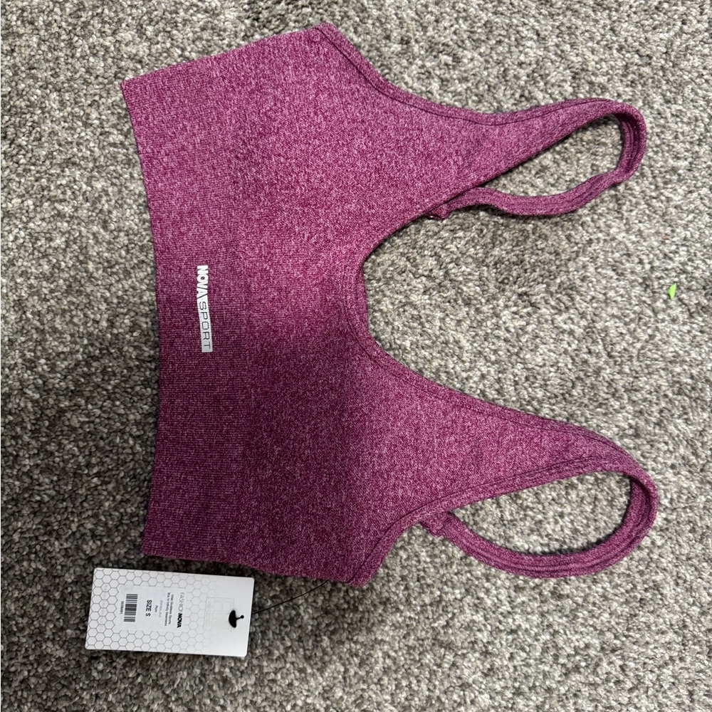 Fashion Nova Purple Sports Bra